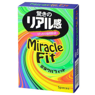 Презервативы Sagami Miracle Fit (5 шт) от sex shop Hustler