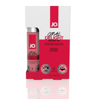 Лубрикант для орального секса Oral Delight – клубничный, 30 мл от sex shop Hustler