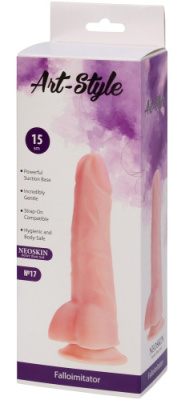 Фаллос на присоске ART-Style №17 от sex shop Hustler