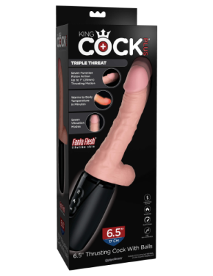 Секс машина с реалистичной насадкой, 6,5 дюймов от sex shop Hustler