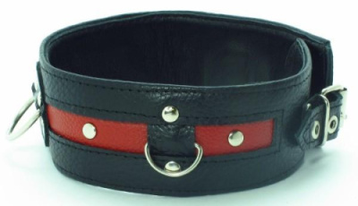 Ошейник из кожи (на пряжке) от sex shop Hustler