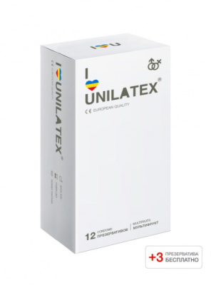 Unilatex Multifruits – цветные ароматизированные презервативы от sex shop Hustler