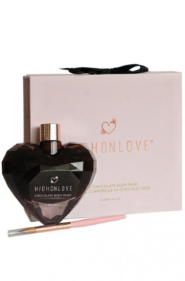Краска для тела High On Love со вкусом шоколада от sex shop Hustler
