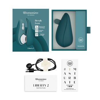 Womanizer Liberty 2 бесконтактный стимулятор клитора от sex shop Hustler