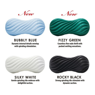 Tenga Flex Fizzy - мужская игрушка мастурбатор от sex shop Hustler фото-2