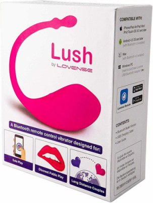 Lovense Lush 1 – интерактивный вибратор (управление через приложение) от sex shop Hustler фото-9