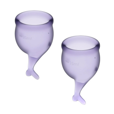 Менструальная чаша Satisfyer Feel Secure (набор 2 шт) от sex shop Hustler