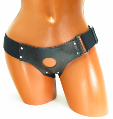 Трусики для страпона с интимным доступом от sex shop Hustler