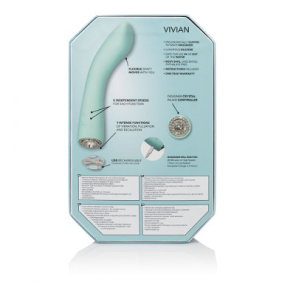Роскошный вибратор для точки G - Pave Vivian от sex shop Hustler фото-7