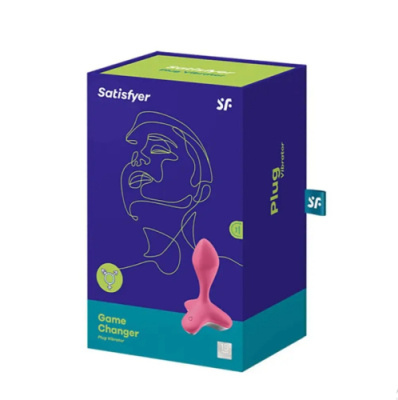 Satisfyer Game Changer – анальный плаг с вибрацией (12 режимов, перезаряжаемый) от sex shop Hustler