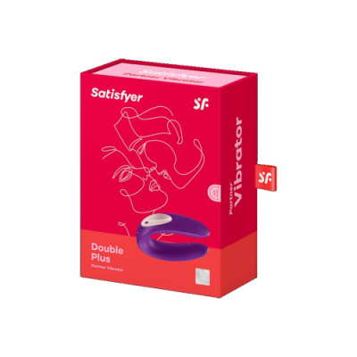 Вибратор для пар Partner Plus (10 режимов, перезаряжаемый) от sex shop Hustler