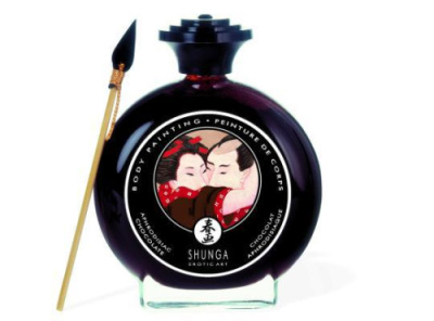 Шоколад афродизиак - съедобная краска для тела Shunga Body art (боди арт) Hustler.kz Шоколад афродизиак - съедобная краска для тела Shunga Body art (боди арт) от sex shop Hustler