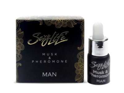 Концентрат феромонов – духи Musk&Pheromonе MAN от sex shop Hustler