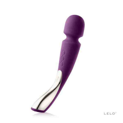 Вибратор-массажер Smart Wand Medium с технологией Sense Touch (Lelo) Hustler.kz Вибратор-массажер Smart Wand Medium с технологией Sense Touch (Lelo) от sex shop Hustler