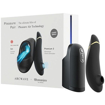 Премиальный набор секс-игрушек: ARCwave Ion + Womanizer Premium 2 от sex shop Hustler