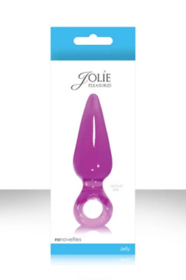 Анальная пробка Jolie с кольцом малая от sex shop Hustler