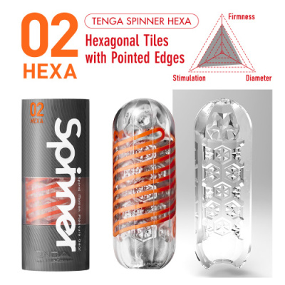 Мастурбатор TENGA SPINNER Hexa (со спиралью) от sex shop Hustler