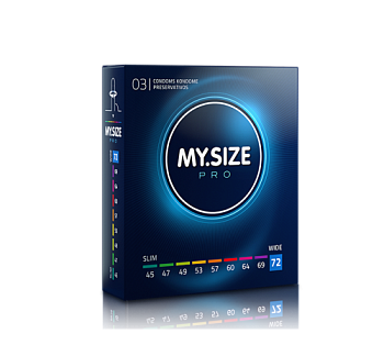 Презервативы MY SIZE - 72 от sex shop Hustler
