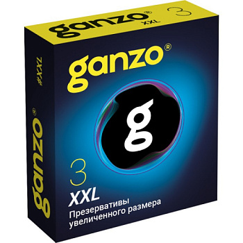 Увеличенные презервативы GANZO XXL от sex shop Hustler