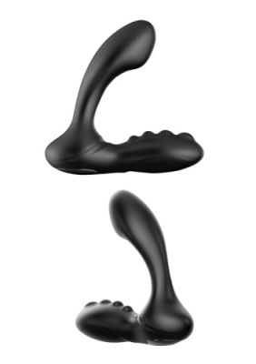Массажер простаты Mr. Black (9 режимов, 2 мотора, функция нагрева) от sex shop Hustler