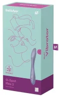 Satisfyer G-Spot Flex 2 - гибкий вибратор для точки G и клитора от sex shop Hustler