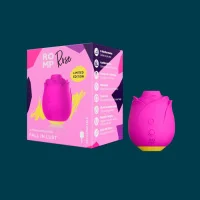 Вакуумный стимулятор клитора Romp Rose (10 режимов, перезаряжаемый) от sex shop Hustler