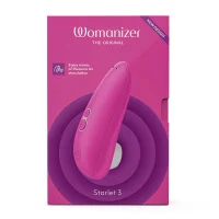 Womanizer Starlet 3 - бесконтактный клиторальный стимулятор (6 режимов) от sex shop Hustler