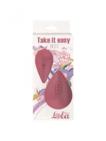 Вибратор яйцо из силикона Take it Easy Best (10 режимов, пульт ДУ) от sex shop Hustler