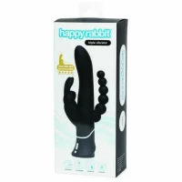 Тройной вибратор Happy Rabbit (вагинально-анально-клиторальный) от sex shop Hustler