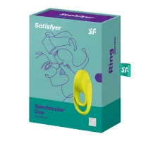 Satisfyer Spectacular Duo - двойное виброкольцо на член (12 режимов) от sex shop Hustler