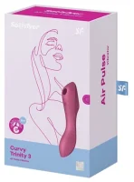 Satisryer Curvy Trinity 3 - вакуумный стимулятор и вибратор для точки G от sex shop Hustler